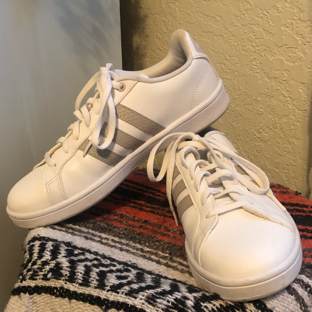 adidas Cloudfoam Lace Up Sneakers